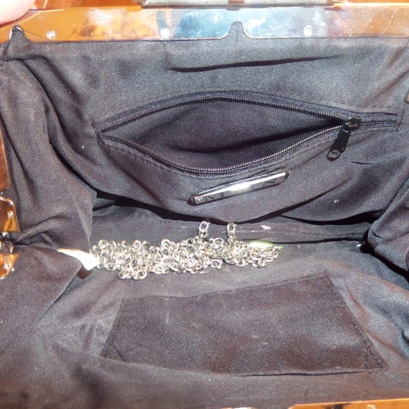 Kisslock cloth clutch - Picture 2 of 2